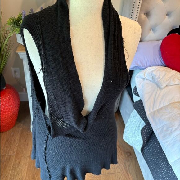We The Free Tank Draped Front Sweater - Picture 1 of 5